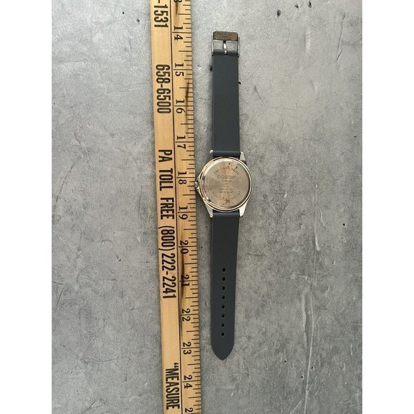 Gossip Gray & Silver Toned Wrist Watch Rubber Band Unisex - Picture 3 of 4